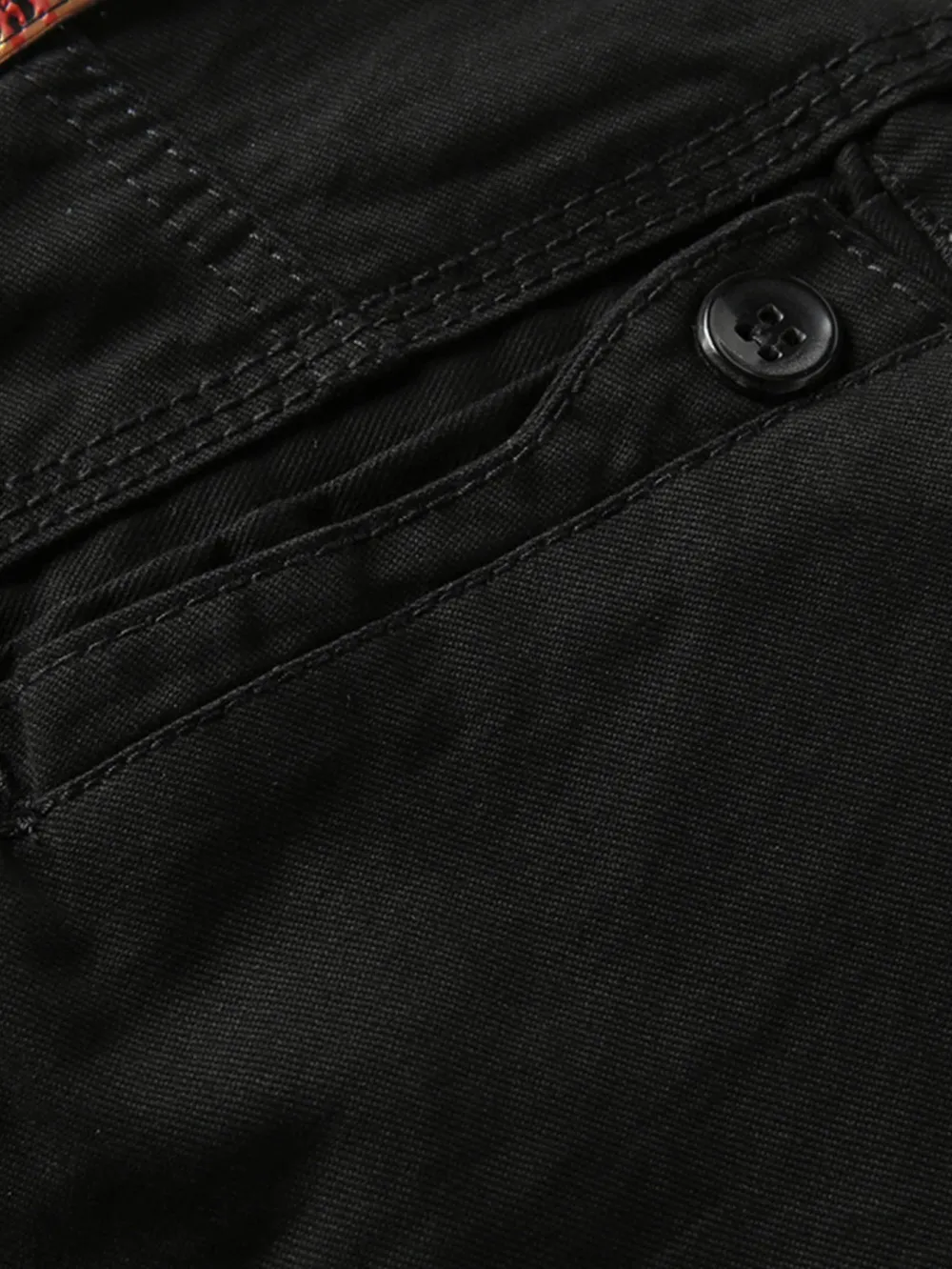 Man Stud Pocket Chino Shorts