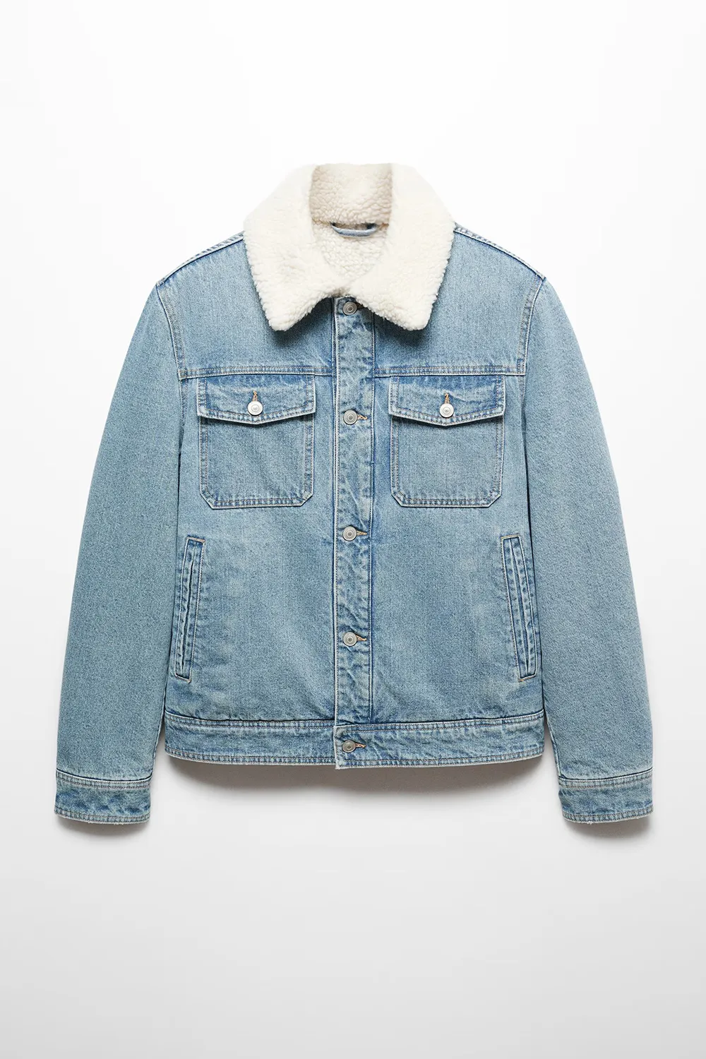 Denim Style Cotton Fabric Jacket