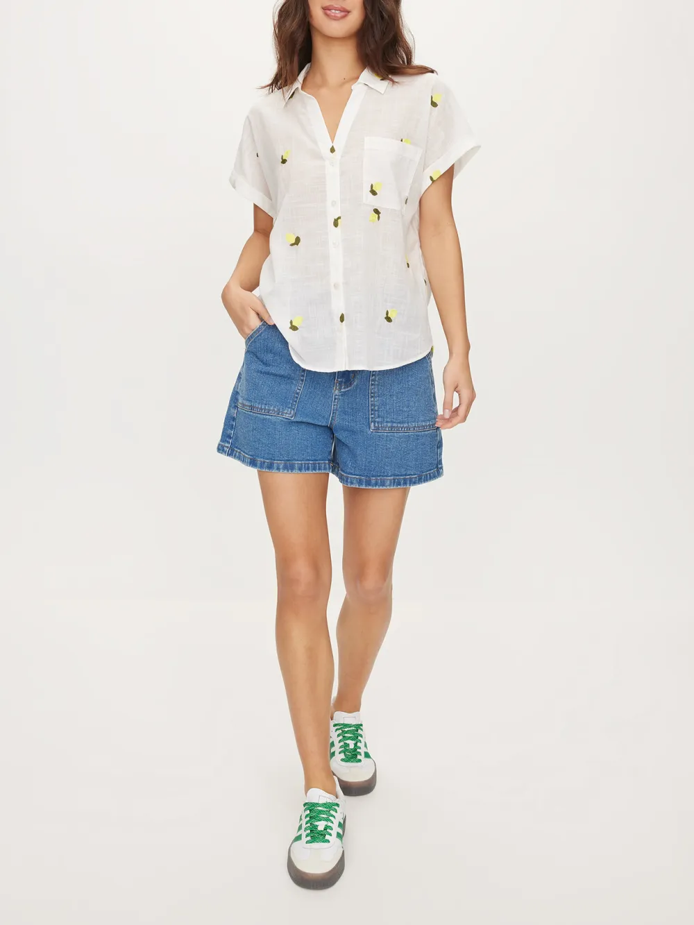 Lightweight Embroidered Shirt