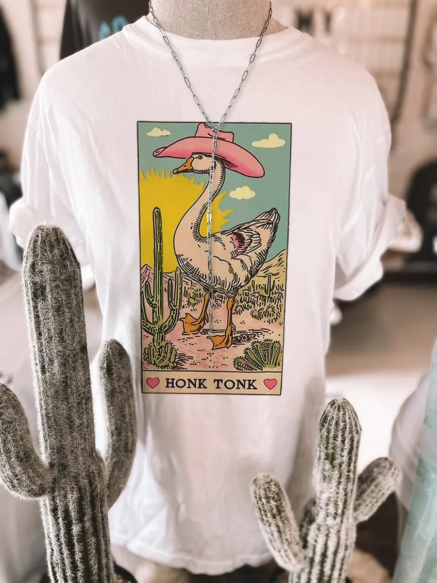 Vintage Honk Tonk Goose T-shirt