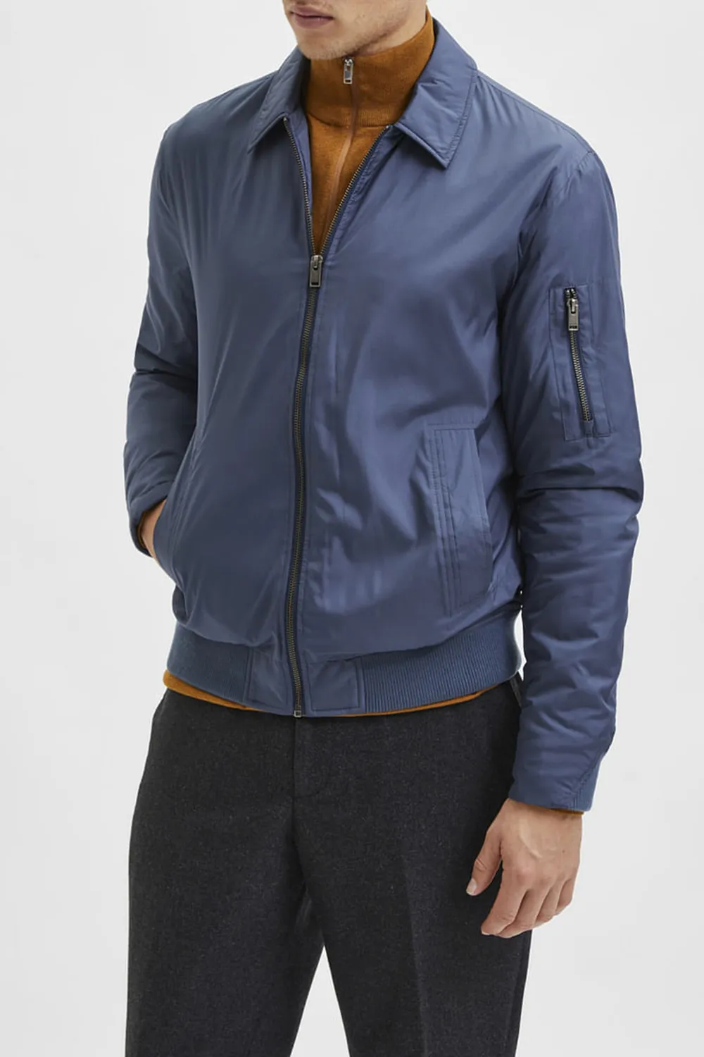 Blue Light Padded Jacket