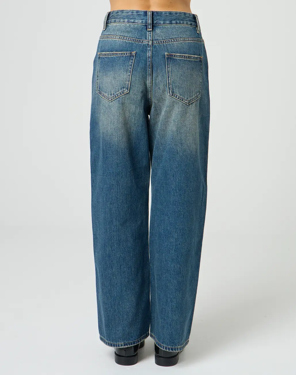 Wide Leg Cropped Jean