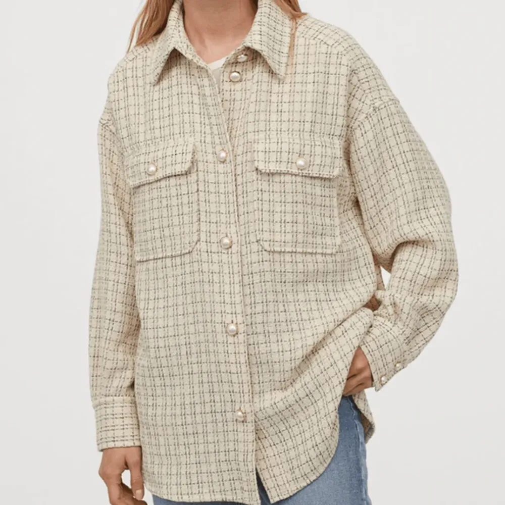 Delores Oversized Vintage Plaid Shirt
