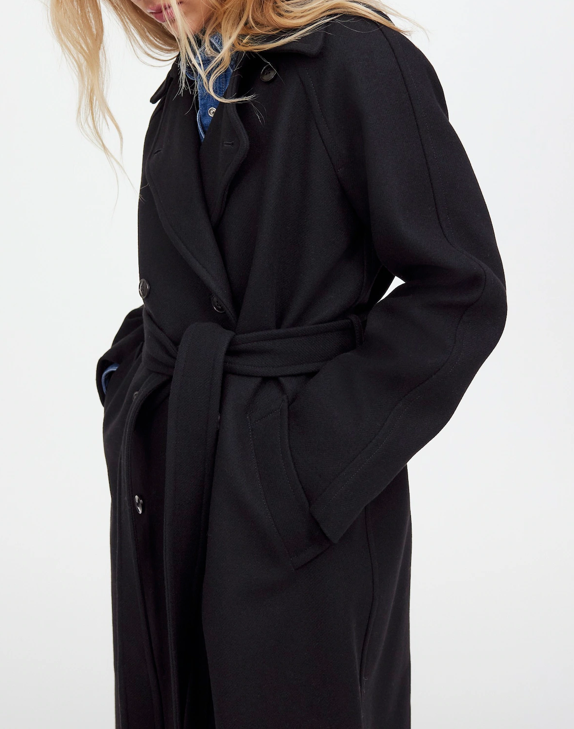 Double-Breasted Trench Coat