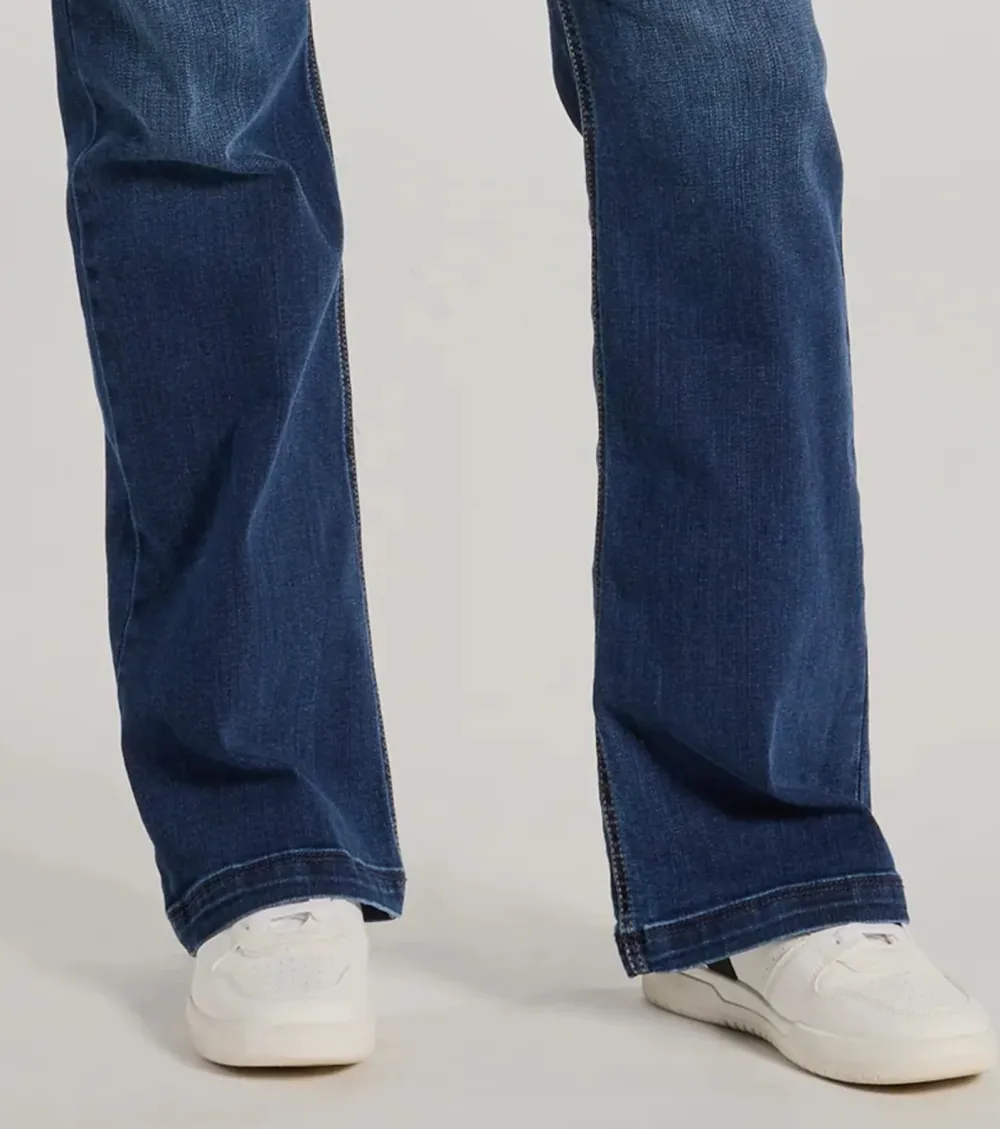 Effortless Staple High-Rise Bootcut Jeans