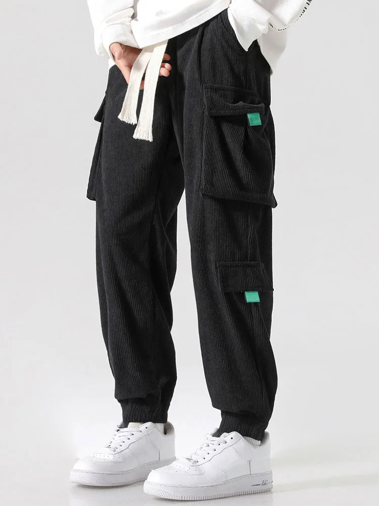 Corduroy Cargo Pants