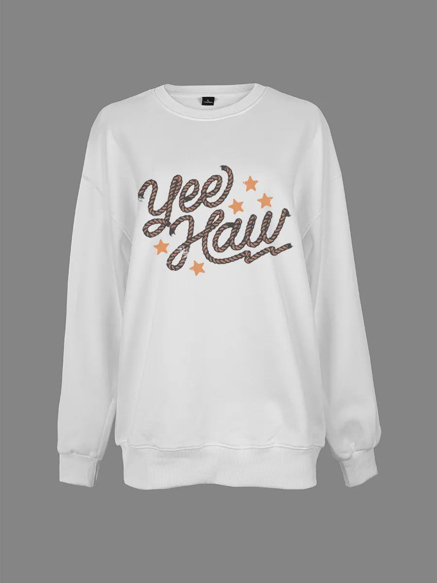 Western Yee Haw sweatshirt