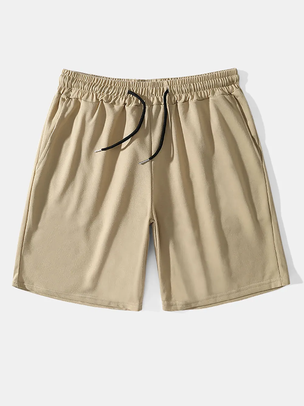 Basic Mid Length Jersey Shorts