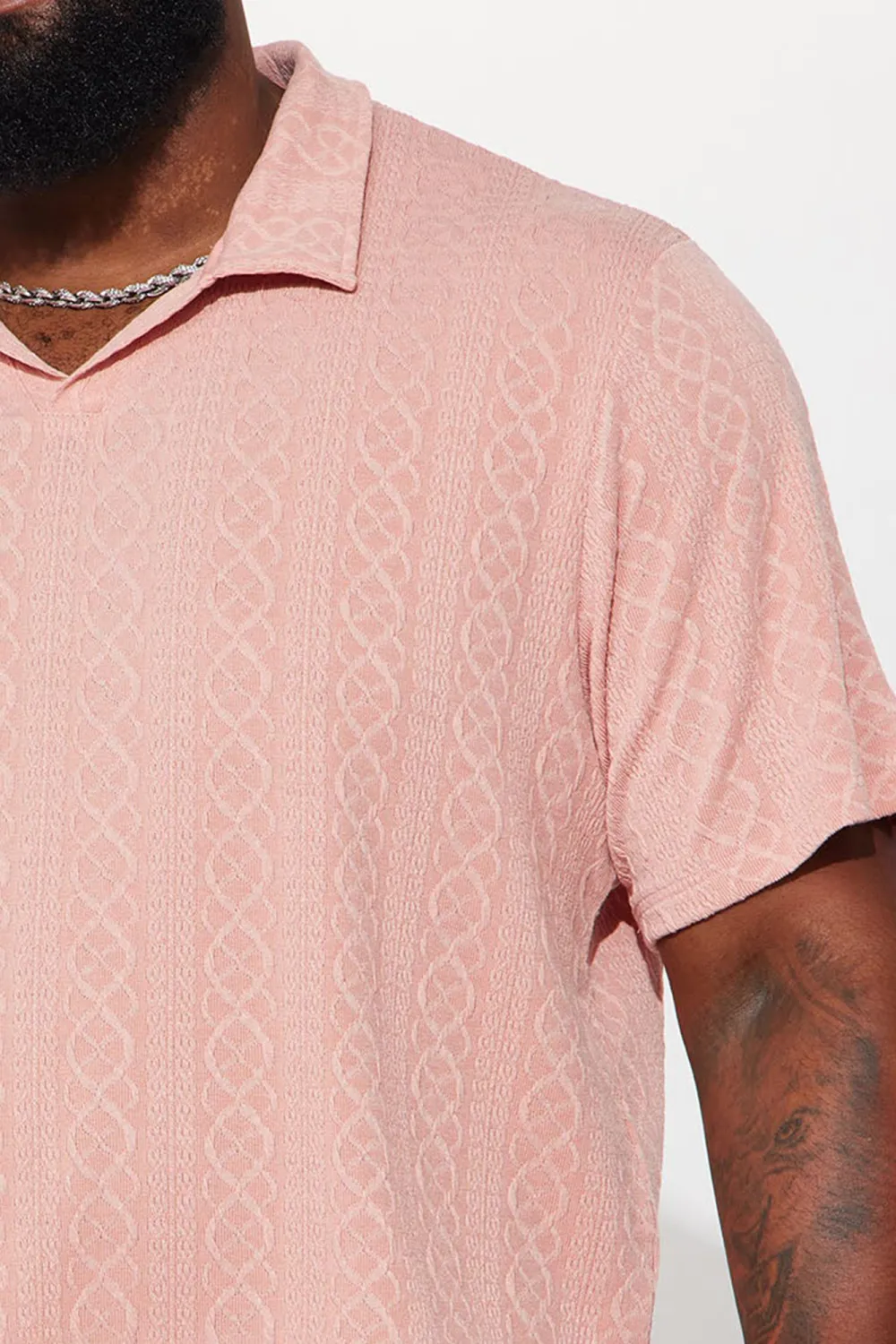 Zig Zag Road Short Sleeve Polo