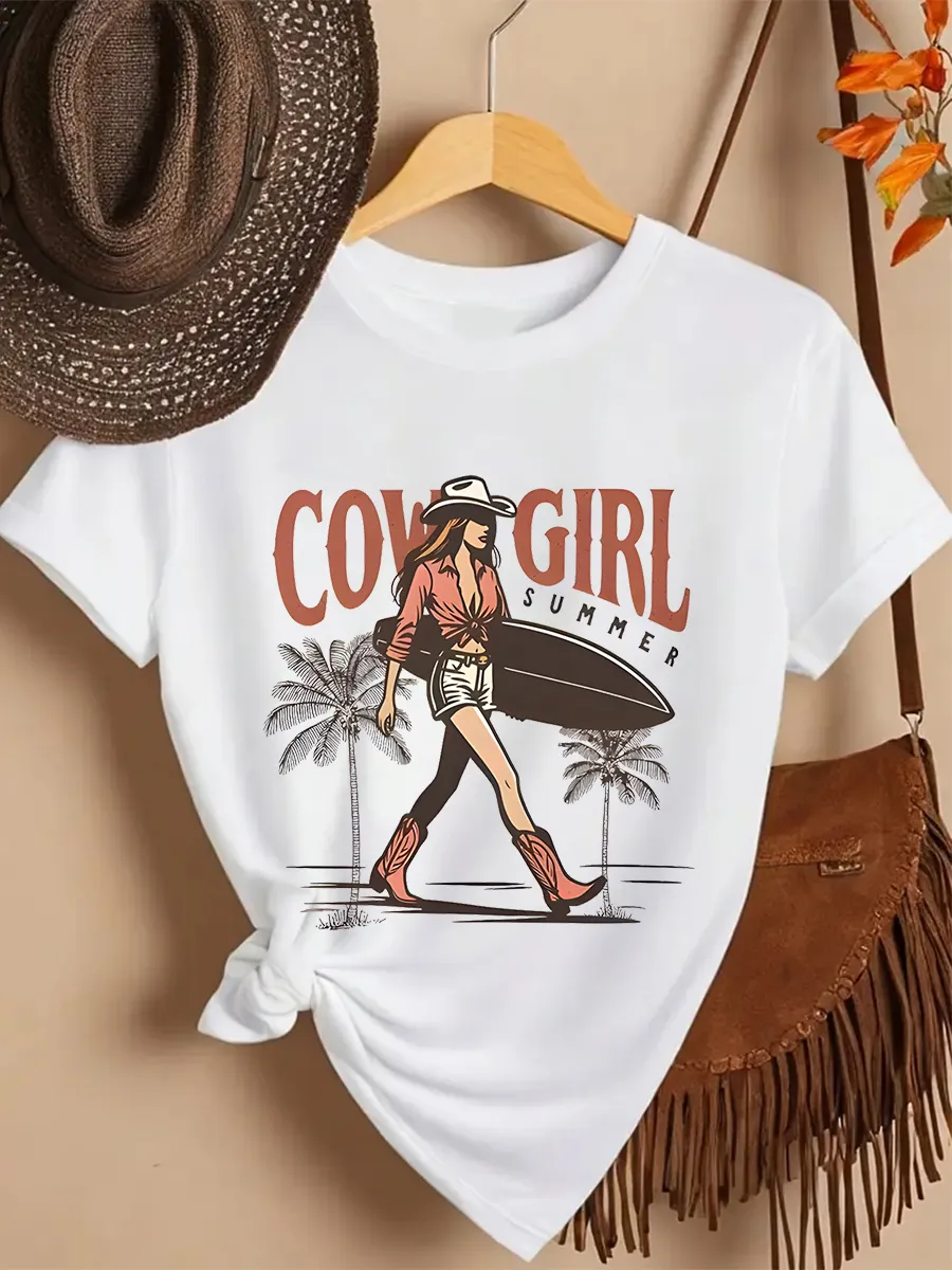 Cowgirl Comfort Colors Cropped Tee