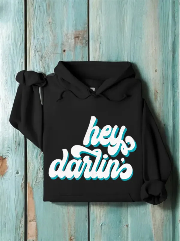 Hello Darlin' Pullover Hoodie