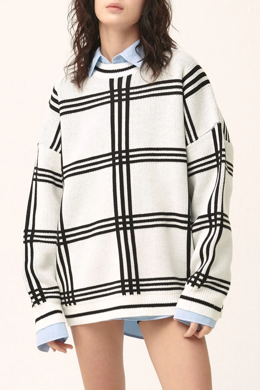 Dylan Oversized Crewneck Sweater