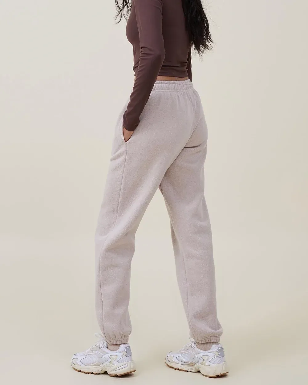 Plush Gym Track Pants