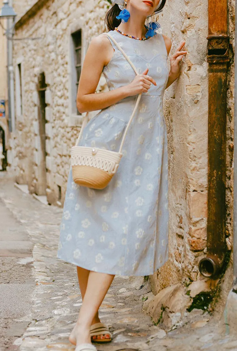 Tinsley Dress - Powder Blue