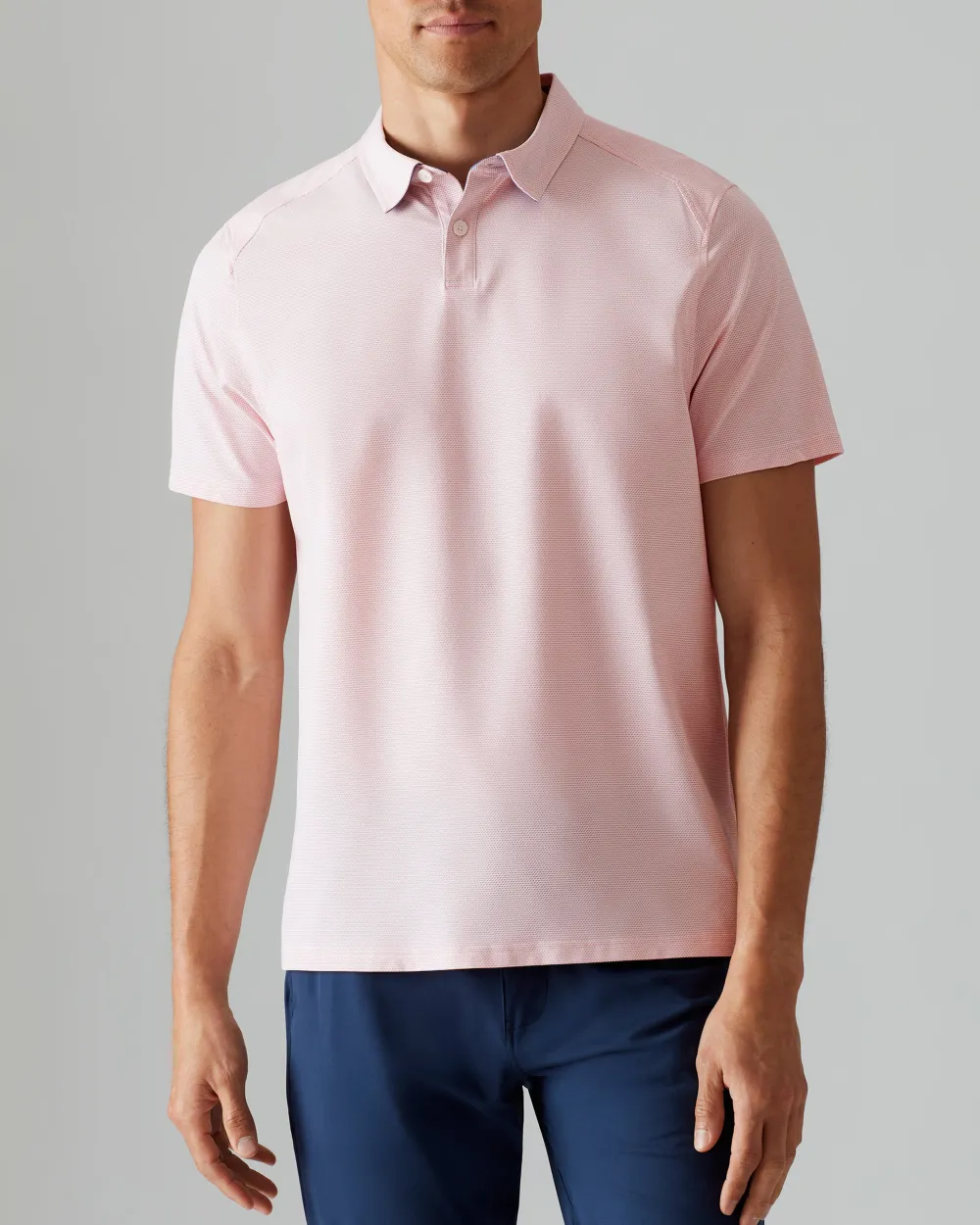 Men's Stretch Solid Polo T-shirts