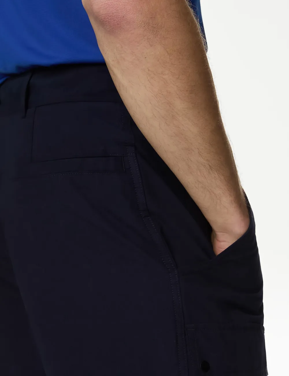 Ripstop Textured Trekking Shorts with Stormwear