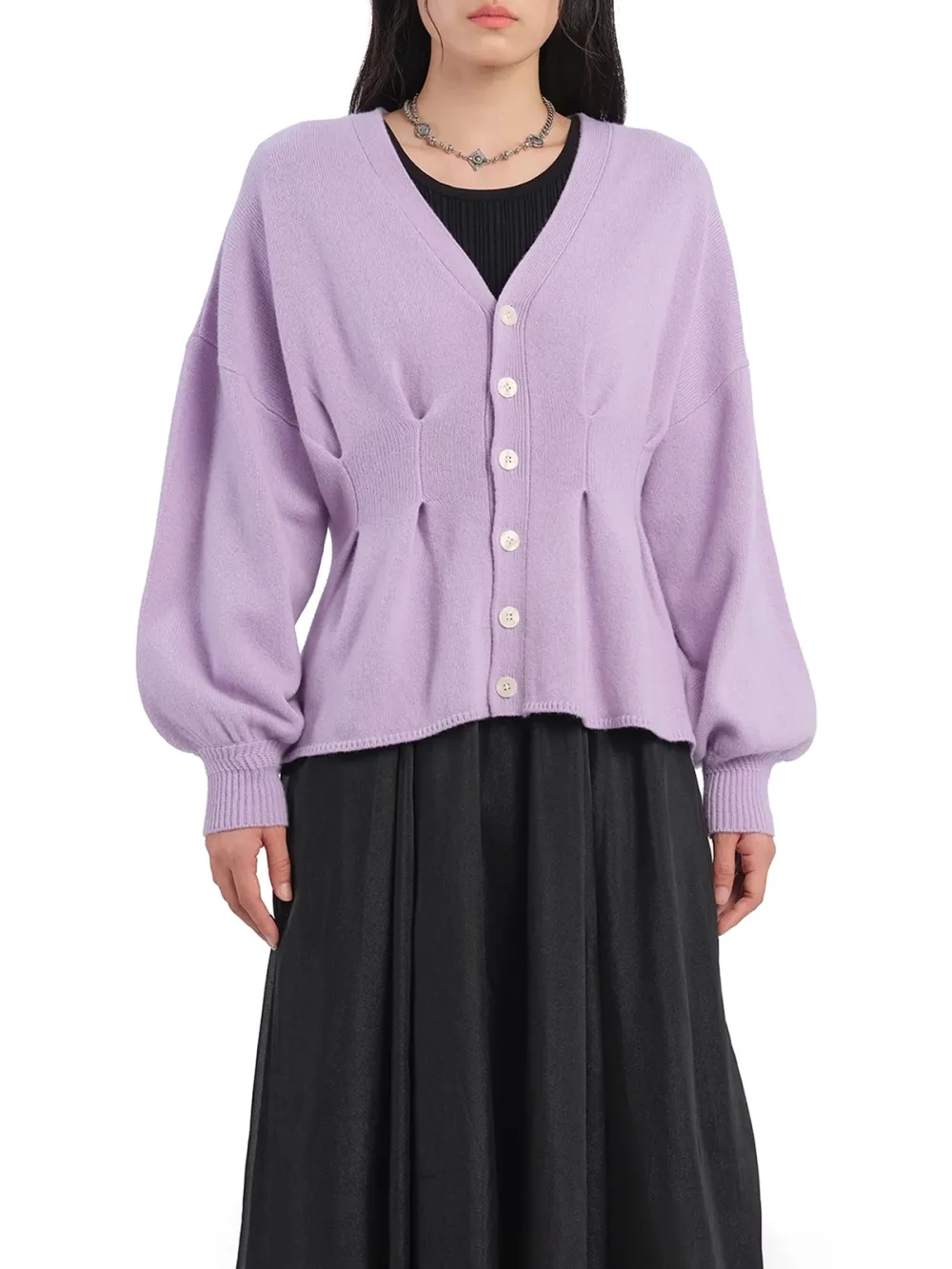 Lilac Victorian Cardigan