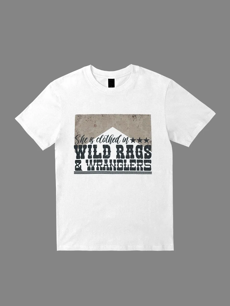 wild rags & wranglers T-shirt