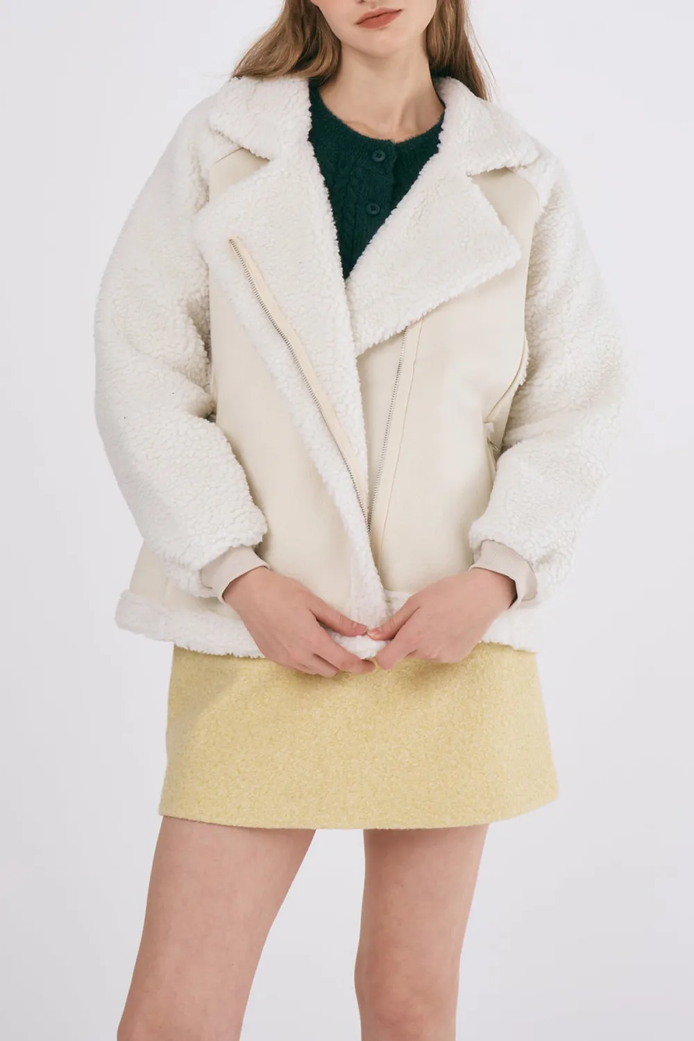 Gianna Faux Shearling Jacket