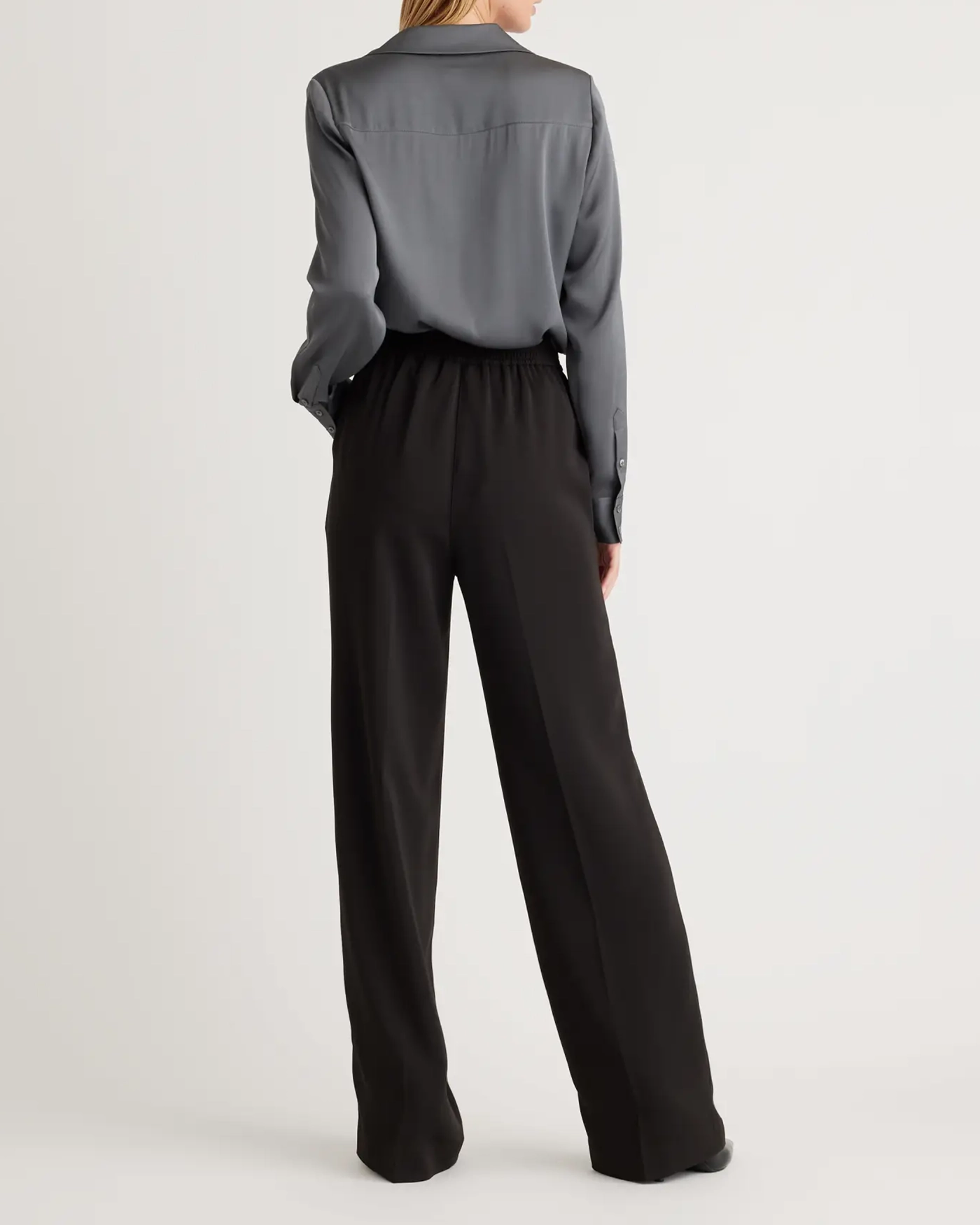 Stretch Crepe Classic Trouser Pants