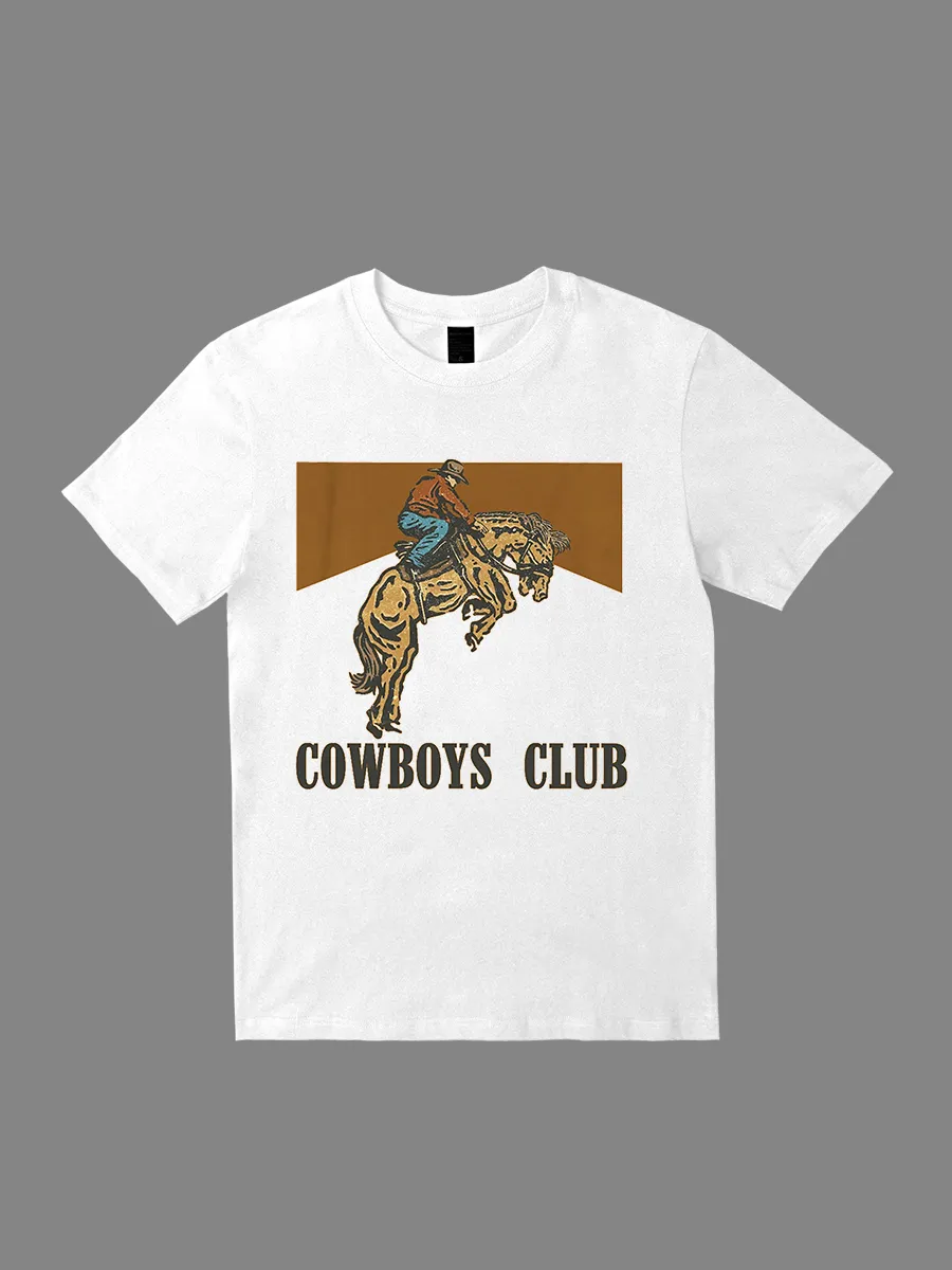 Cowboys Club Broncots T-shirt