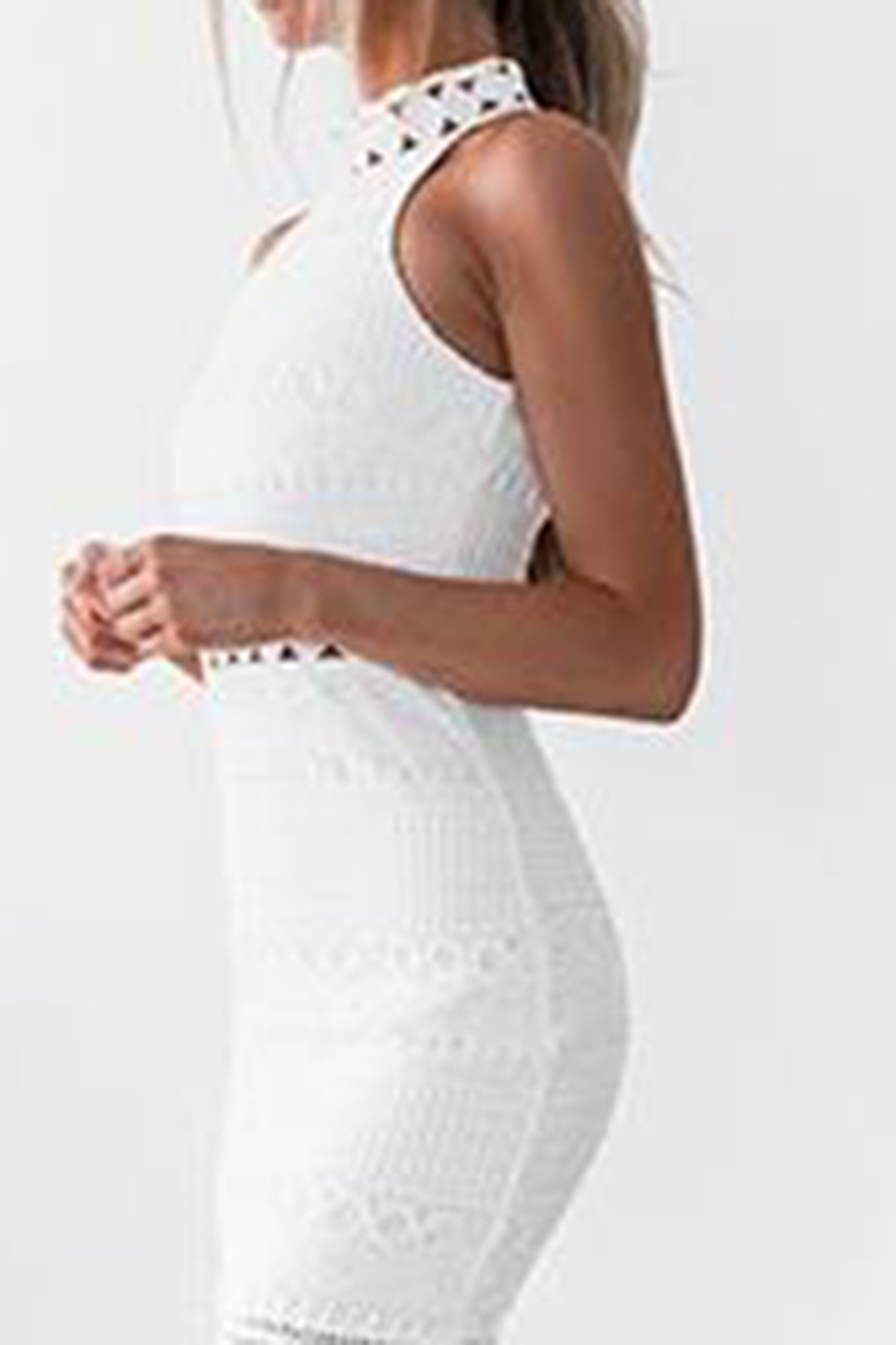 Rivers Midi Dress (White) - BEST SELLING