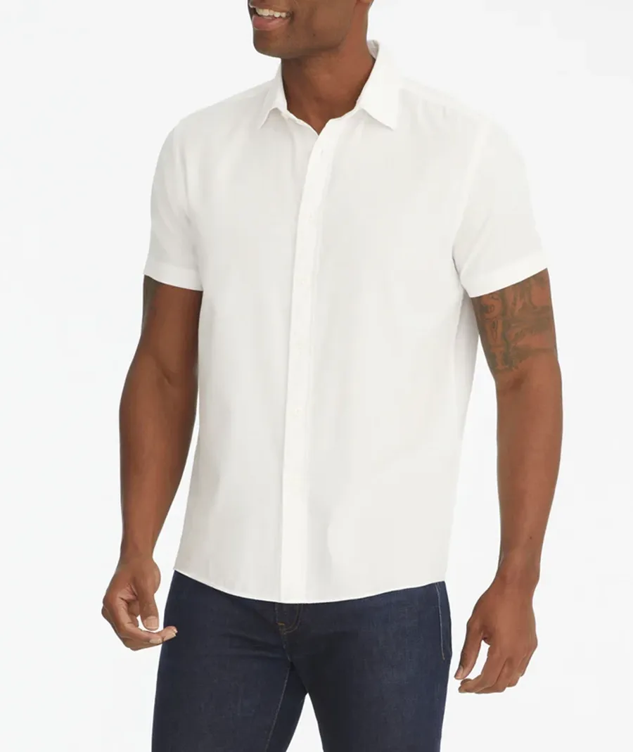 White Men‘s Blouse