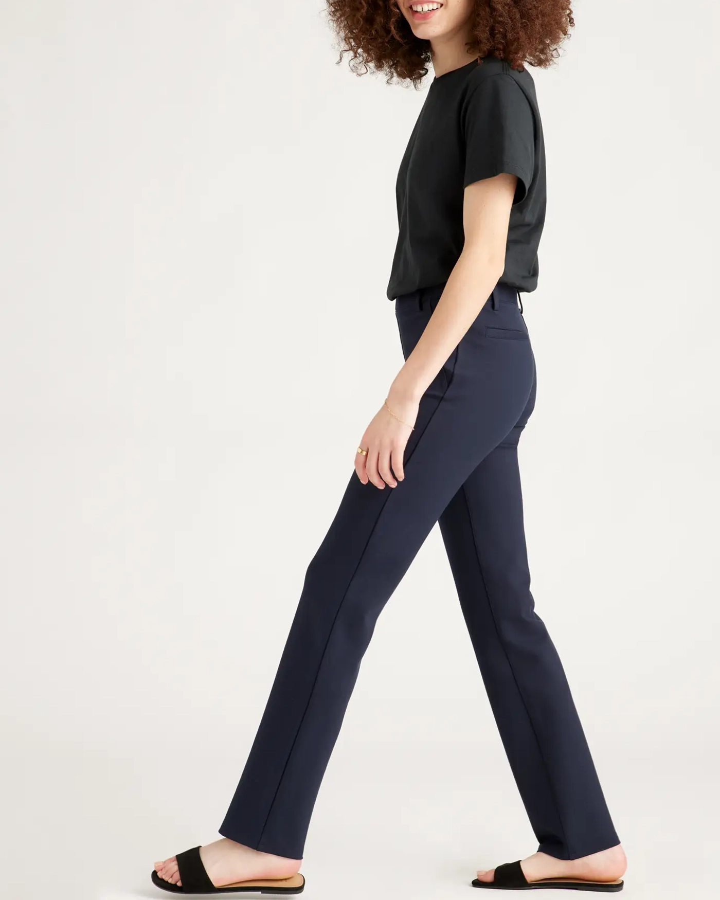 Ponte Straight Leg Pants