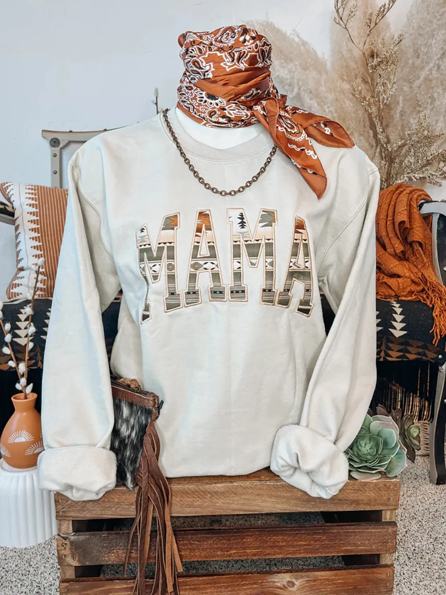 Mama Aztec sweatshirt