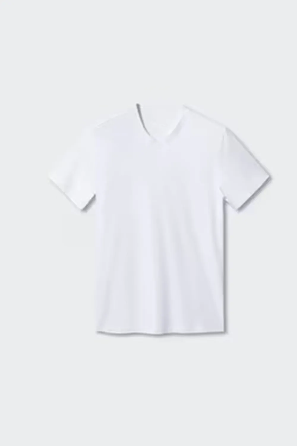 Regular Fit Cotton V-neck T-shirt