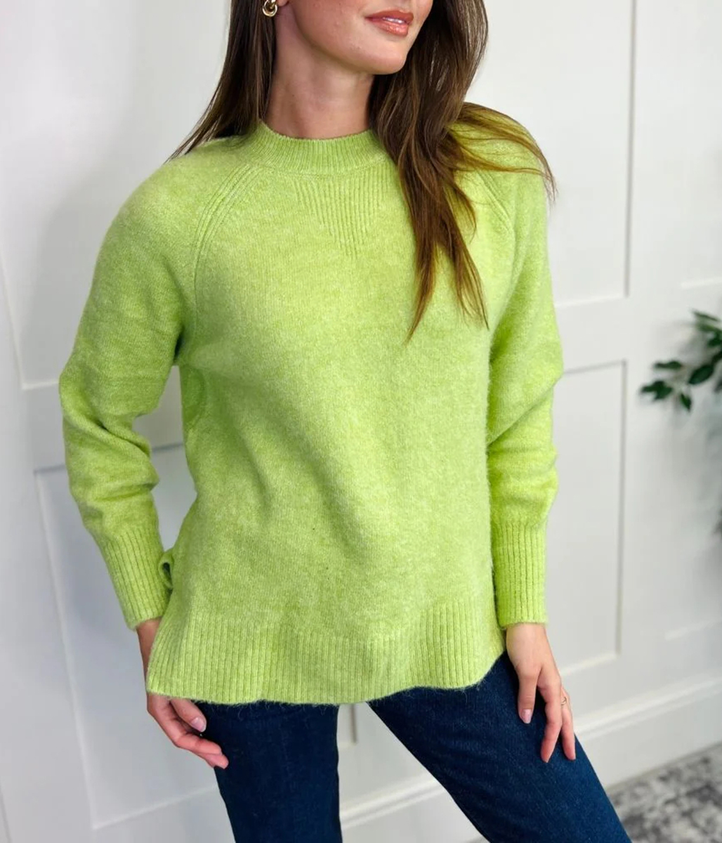 Green Knitted Jumper