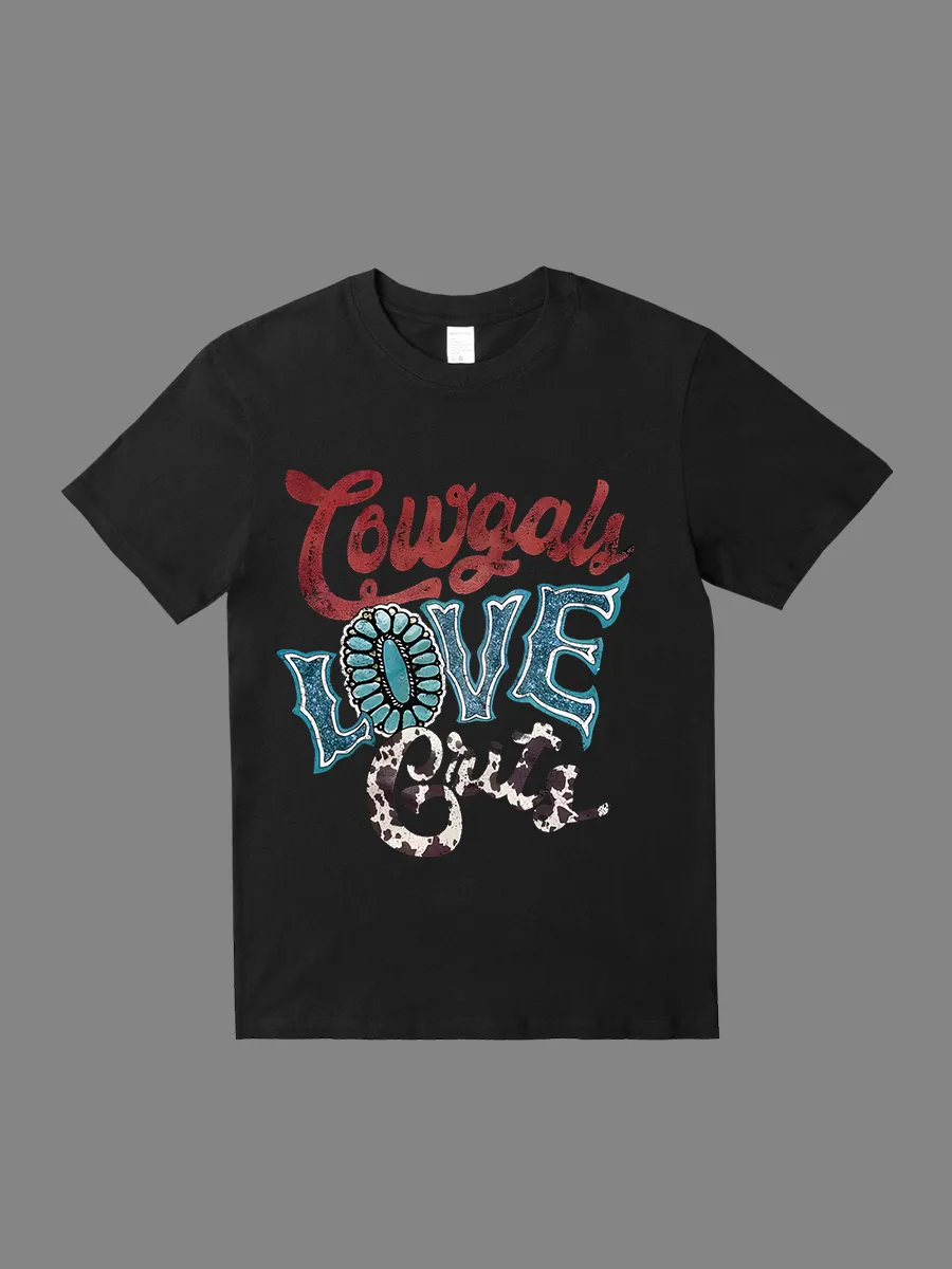 BC COWGALS LOVE T-shirt