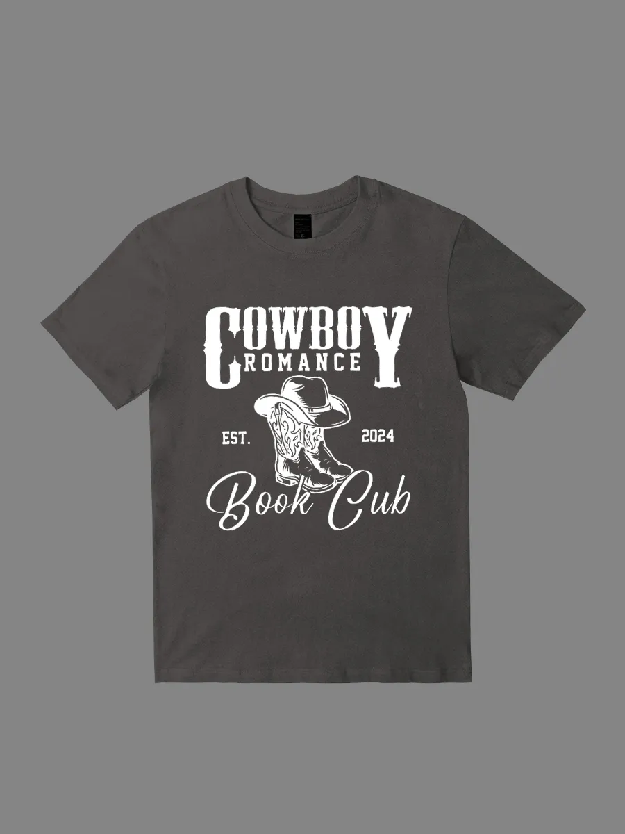 Cowboy Romantic Book Club T-shirt