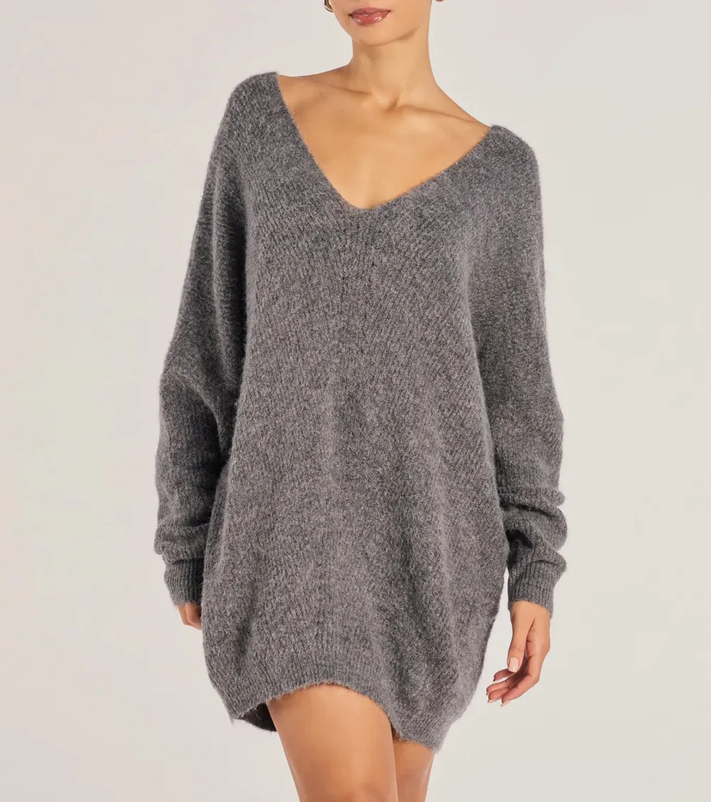 Effortless And Cozy Knit Long Sleeve Oversized Sweater