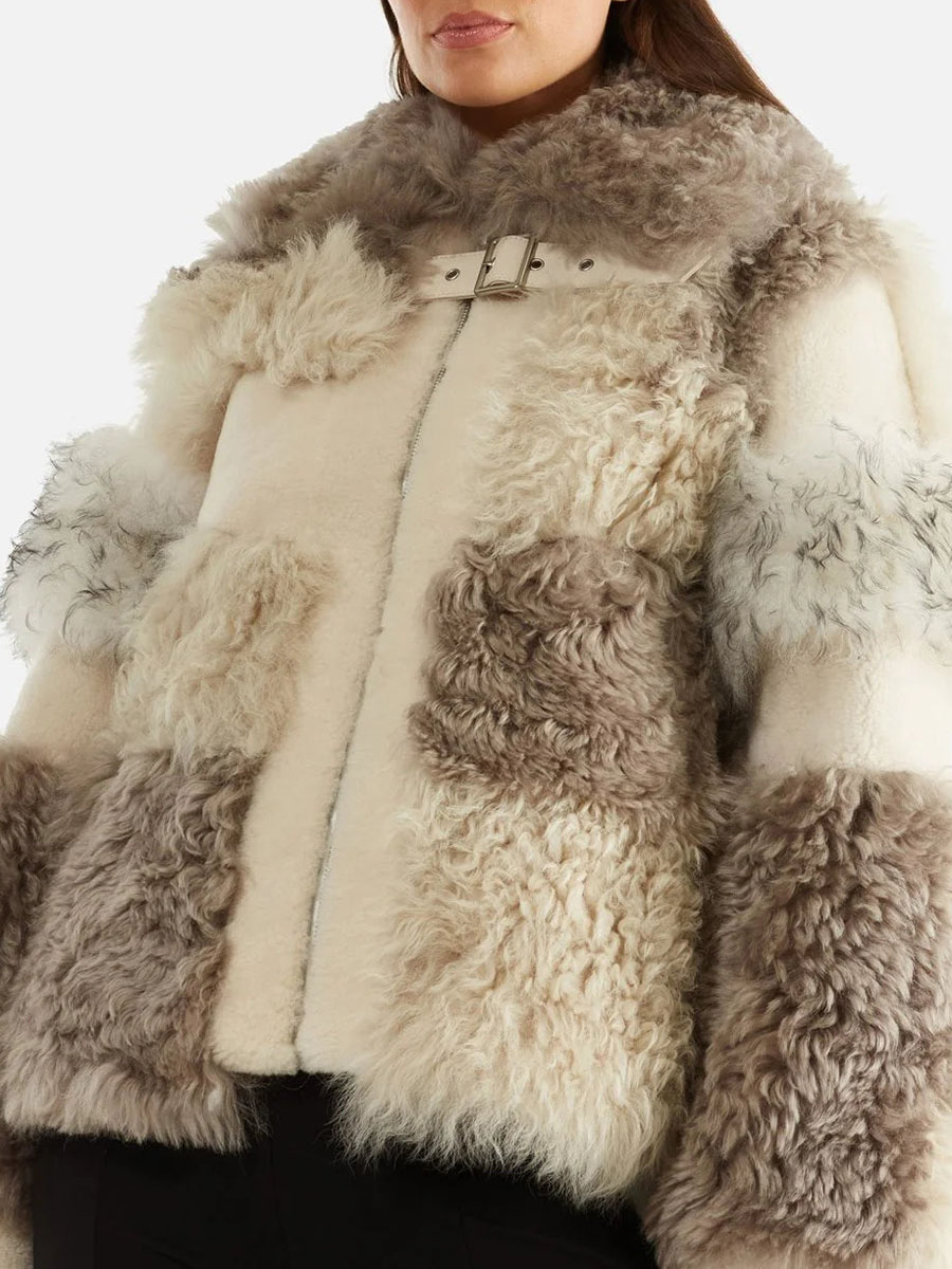 ENA PELLY SHAE SHEARLING JACKET