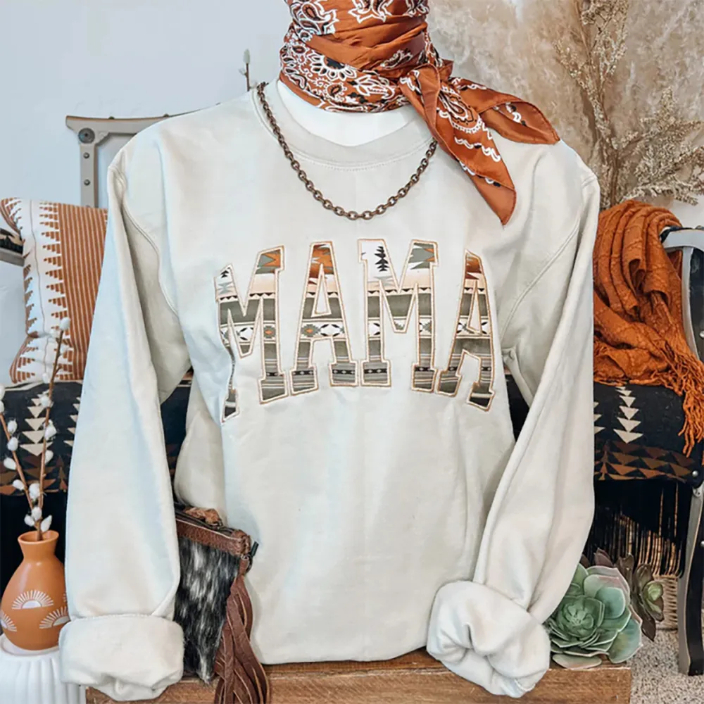 Mama Aztec sweatshirt