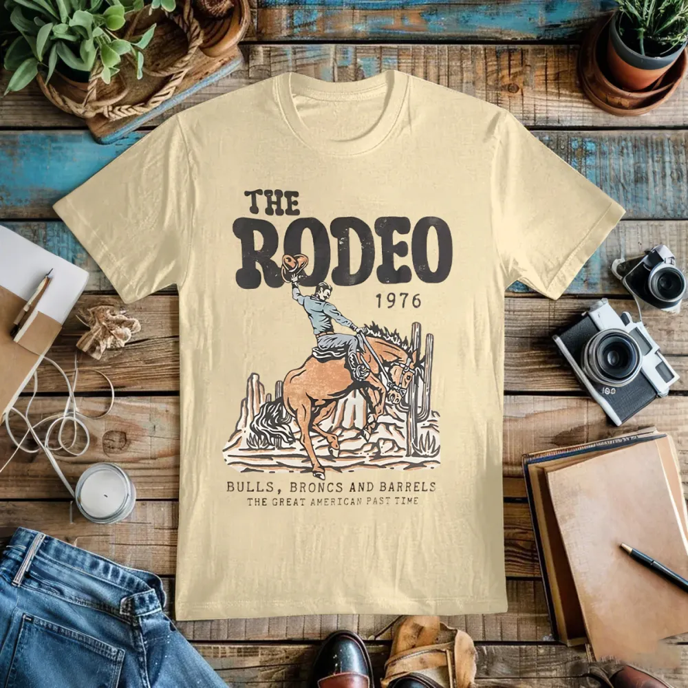 Rodeo 1976 Pattern T-shirt