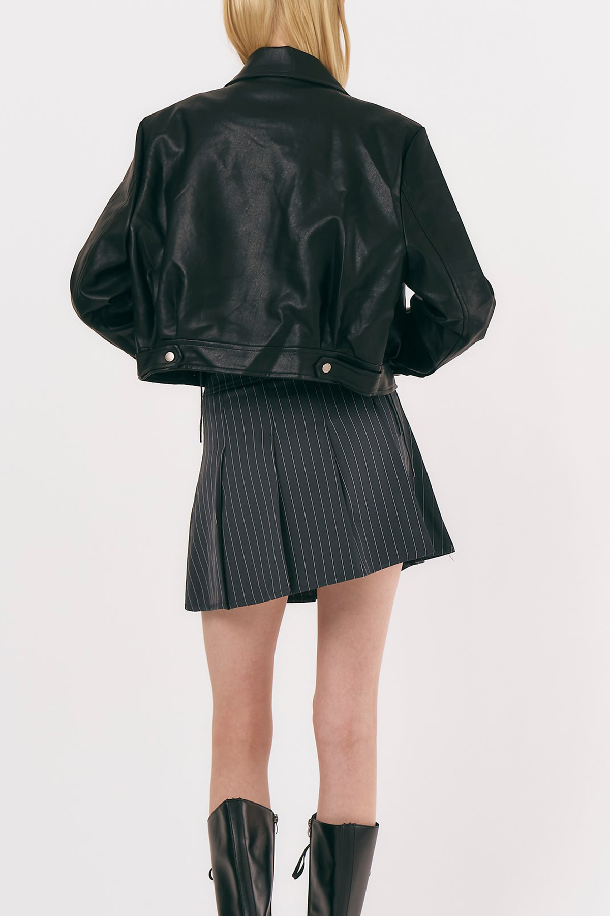 Mia Pleather Rider Jacket