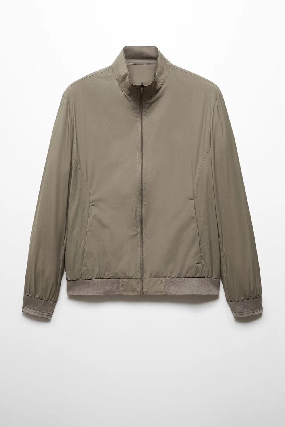 Water repellent bomber jacket