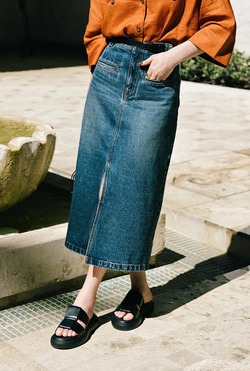 Pippa Denim Skirt