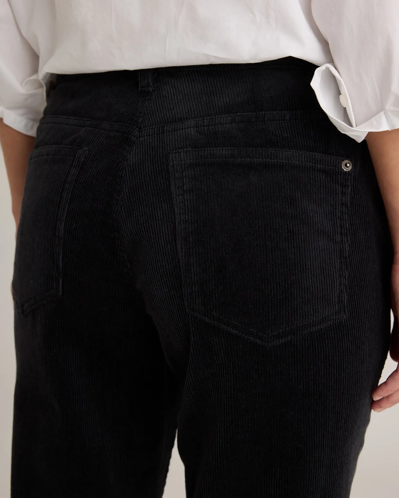 Cotton Corduroy Flare Pants