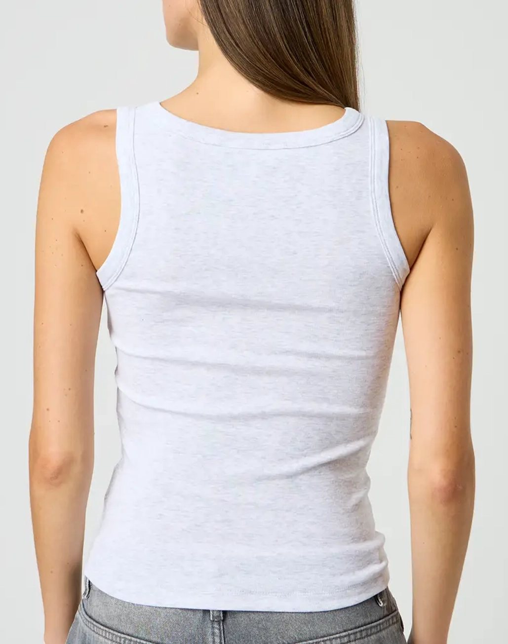 Cotton Racer Back Tank Top