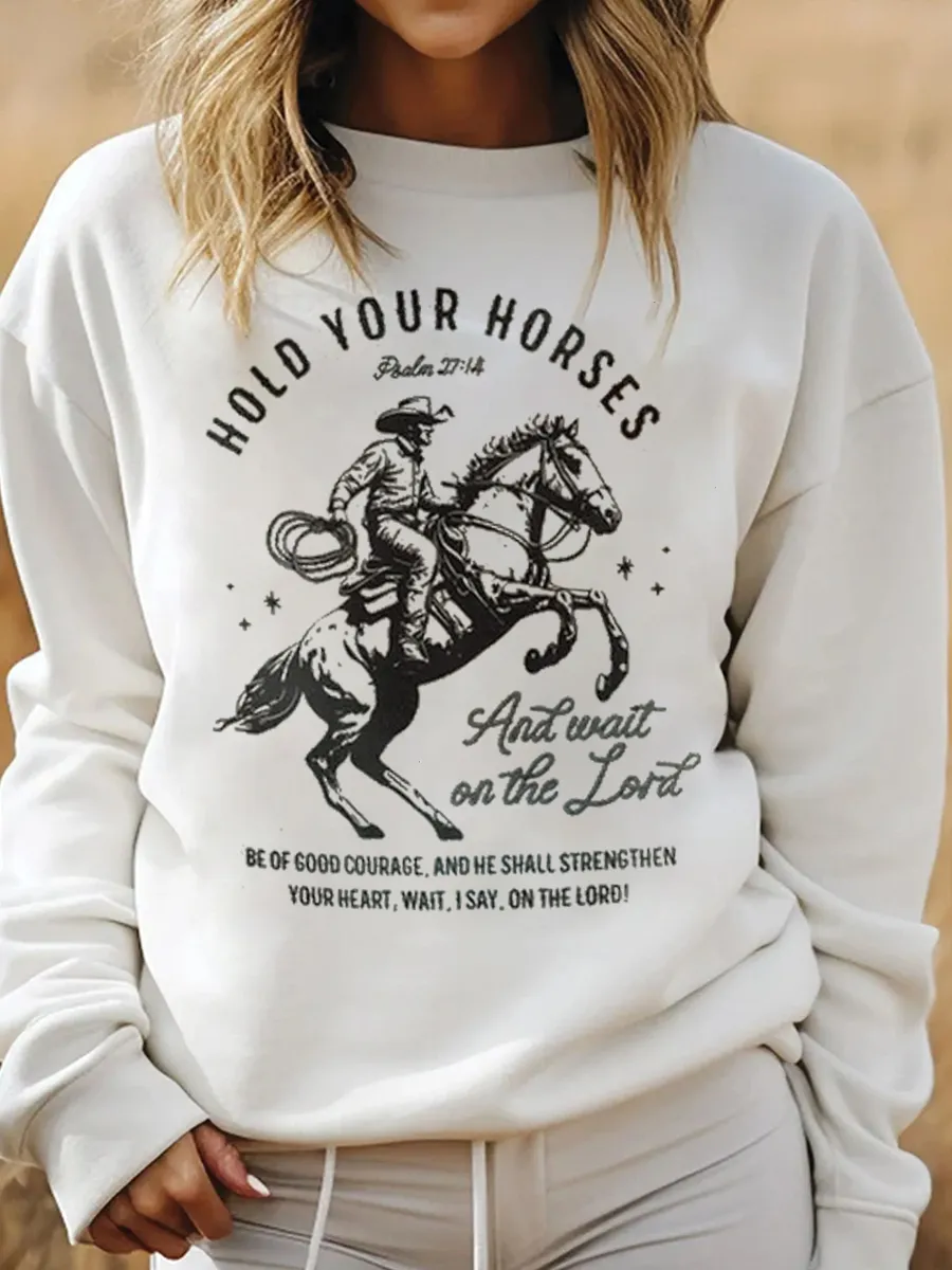 Wild West Cowboy Knight's Determination and Courage Sweatshirts