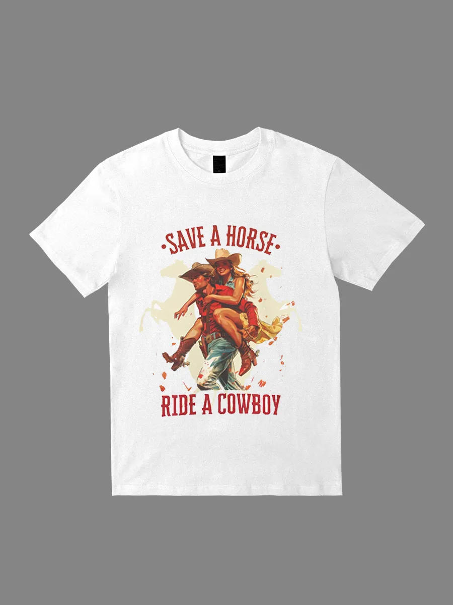 Wild West Cowboy Girl T-Shirt