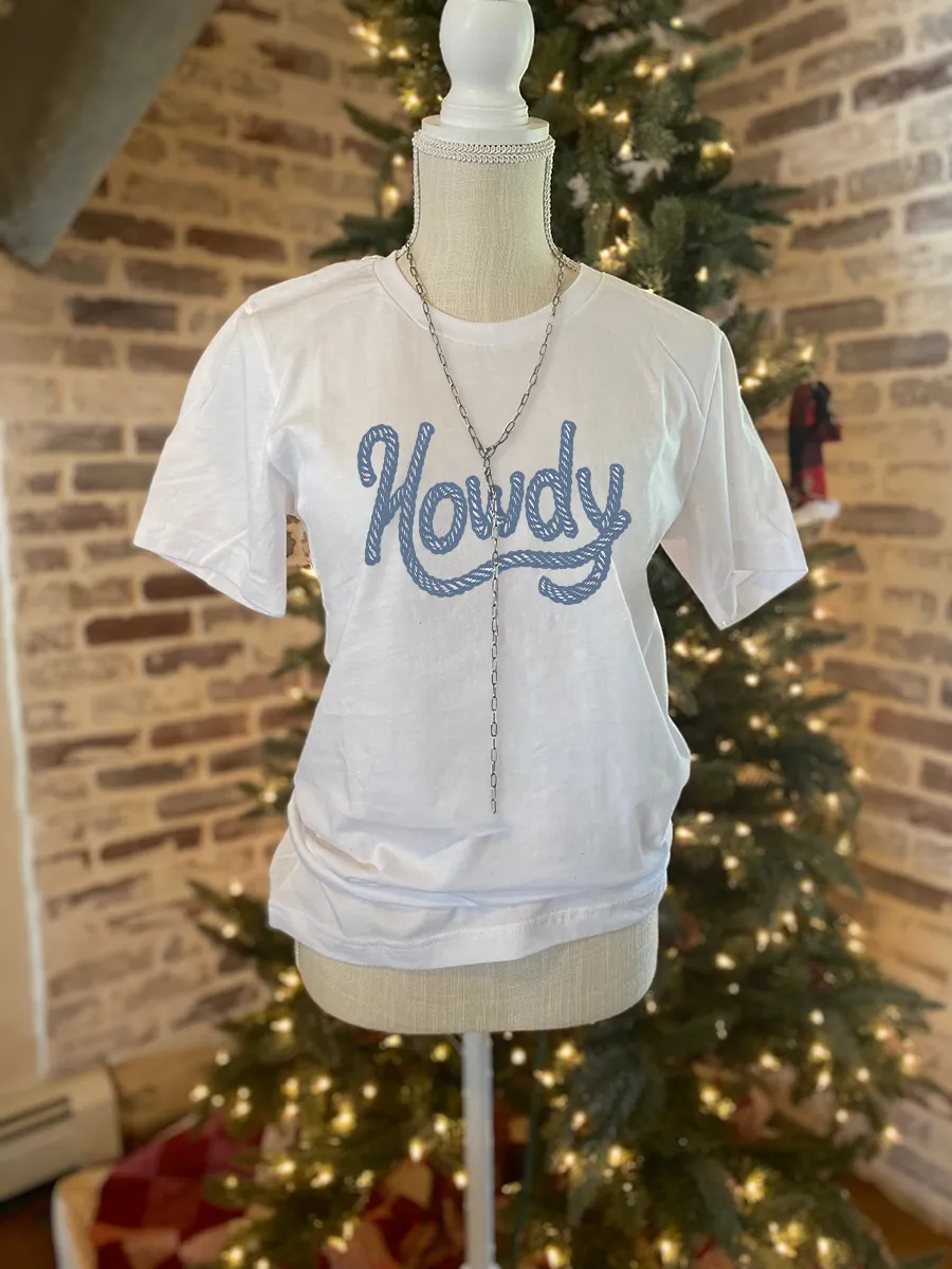 Howdy Script T-Shirt