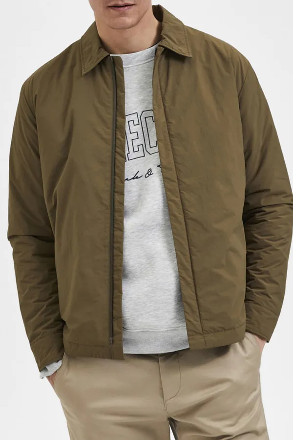 Brown Nylon Jacket