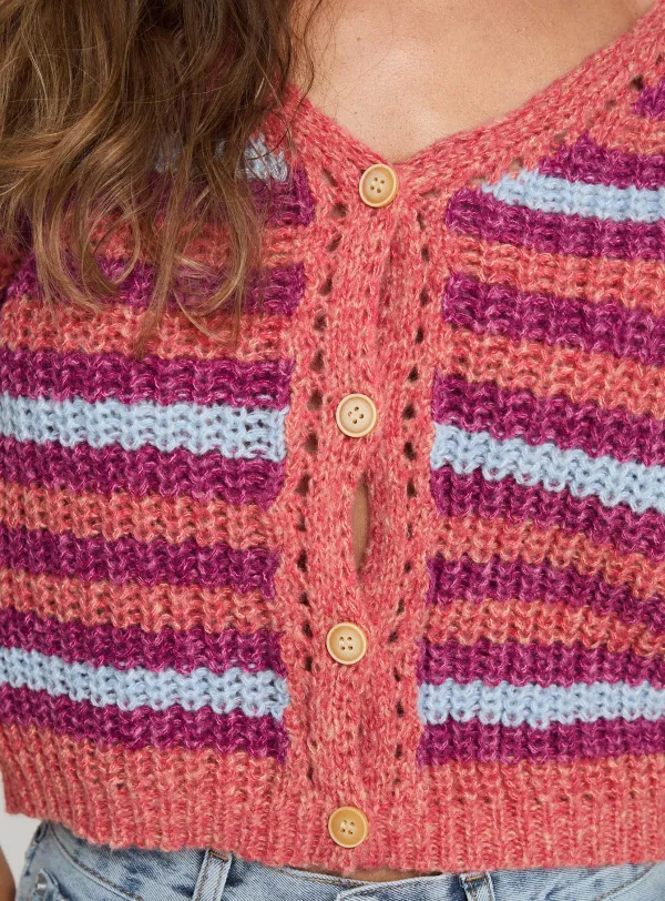 Compassion Knit Cardigan Multi