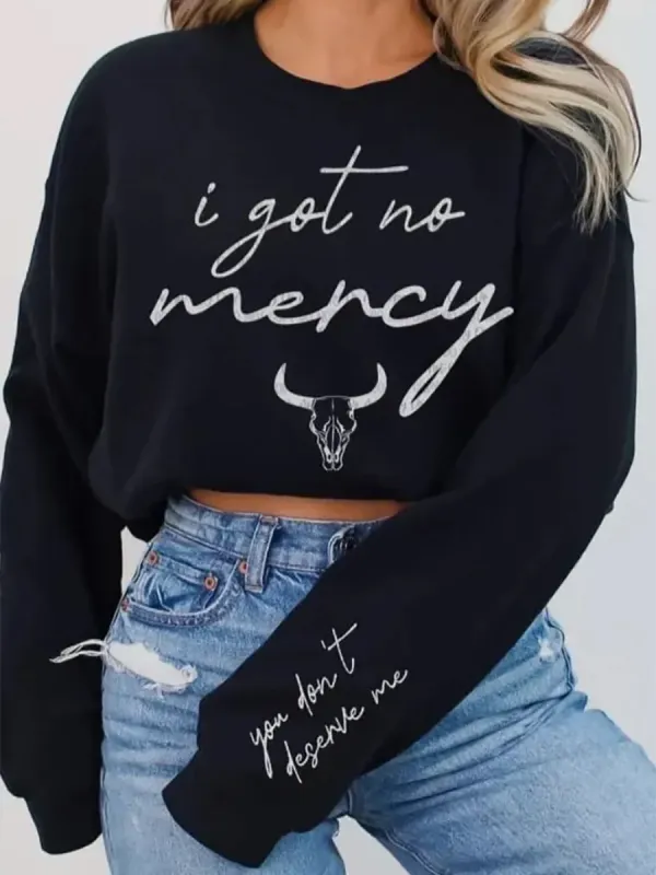 I Got No Mercy sportswear