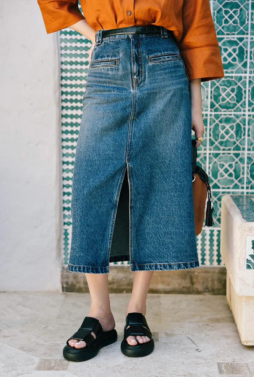 Pippa Denim Skirt