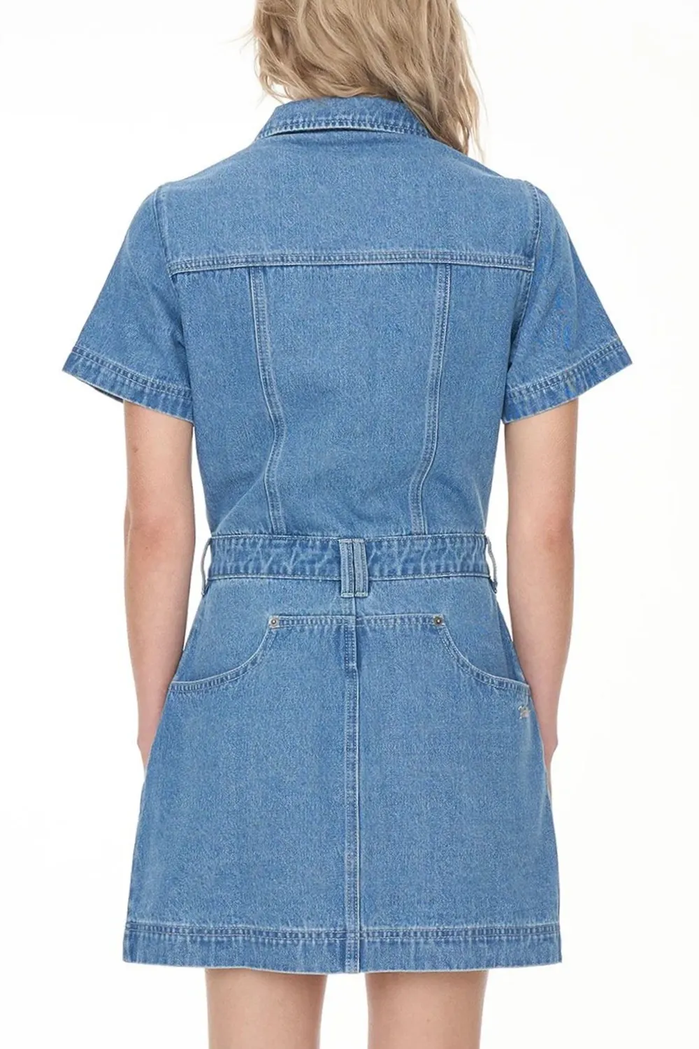 Denim Blue Rider Mini Dress